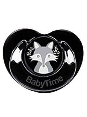 Babytime Damaklı Siyah Emzik BT154-3 Tilki