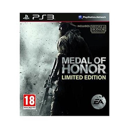 Ps3 Medal Of Honor Limited Edition %100 Orjinal Oyun
