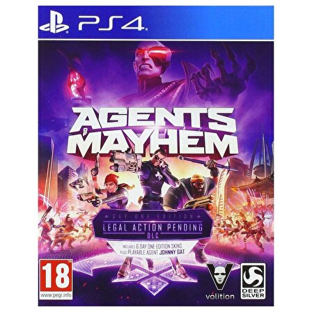 Ps4 Agents Of Mayhem - Orjinal Oyun - Sıfır Jelatin