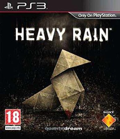 PS3 HEAVY RAIN - ORJİNAL OYUN - SIFIR JELATİN