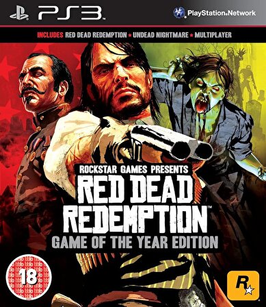 Ps3  Red Dead Redemption Game Of The Year Edition - %100 Orjinal Oyun