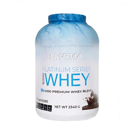 Sportica Nutrition Whey Protein Platinium Series 2340 Gr Çikolata