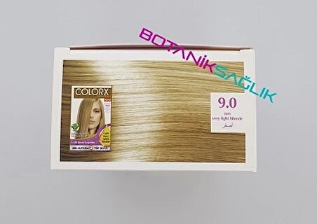 Colorx Saç Boyası Çiftli Set - 9.0 SARI