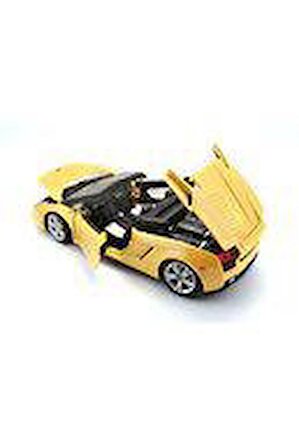 1:18 Lamborghini Gallardo Spyder Sarı Model Araba Klasik Koleksiyon Araba