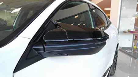 Honda Civic FC5 Yarasa Ayna Kapağı - Batman Ayna Kapağı