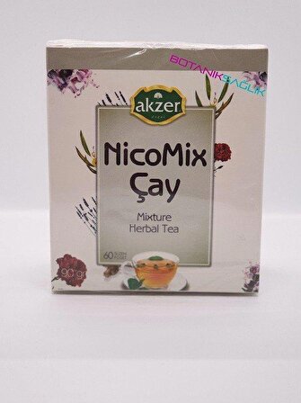 Akzer Nicomix Çay - 60 Süzen Poşet