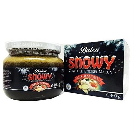 Balen Snowy Zencefilli Karışım Kış Macunu - 400 gr