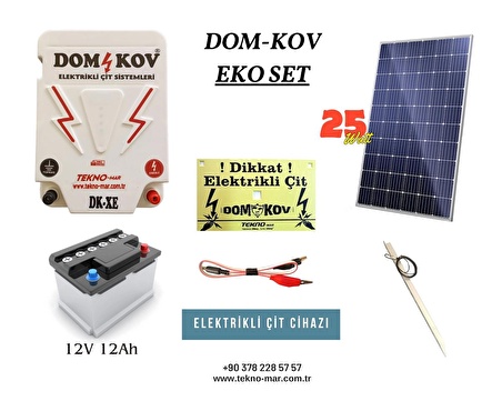 GÜNEŞ ENERJİLİ AYI DOMUZ KOVUCU ÇİT SİSTEMİ - Yabani Hayvan Kovucu