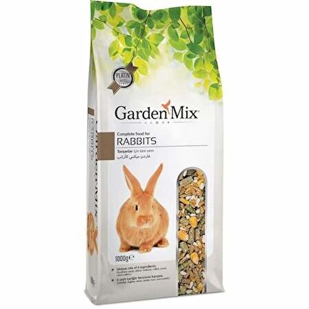 Gardenmix Platin Tavşan Yemi 1 Kg x 5 Adet