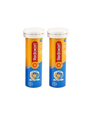 Redox_on Üçlü Etki C Vitamini D Vitamini Çinko Efervesan 15 Tablet 2 Li