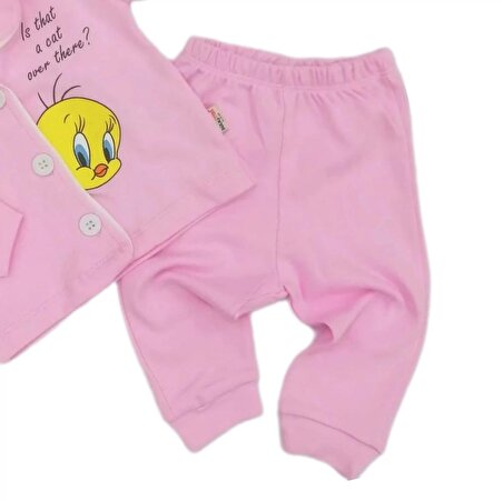 Bebek Tweety İkili Pijama Takımı