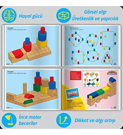 Adeda Dikkati Güçlendirme Seti Plus 3-4-5-6-7-8-9-10-11 Yaş - 4 Yaş