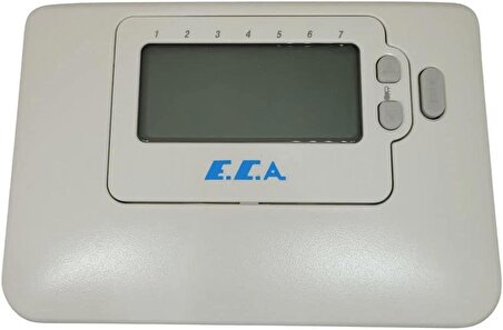 E.C.A CMT707 TPI Kontrollü Programlanabilir On/Off Kablolu Oda Termostatı