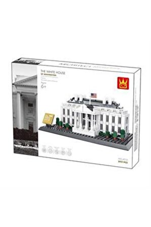 Wange The White House Of Washington-Usa-Beyaz Saray Lego Seti 803 Parça