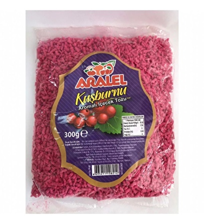 Aralel Kuşburnu Aromalı İçecek Tozu- 250 gr