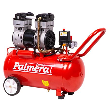 Palmera PA50LS Tekerlekli Yağsız ve Sessiz Hava Kompresörü 50 Litre