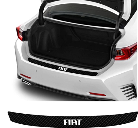 Fiat Stilo İçin Uyumlu Aksesuar Oto Arka Tampon Bagaj Koruyucu Sticker 92*7 Cm