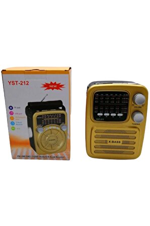Nostalji Görünümlü Fm, Bluetooth, Sd Card, Usb Speaker PL-4149