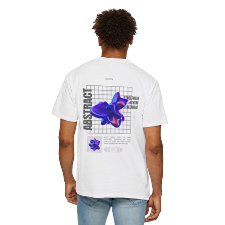 Abstract Baskılı T-Shirt