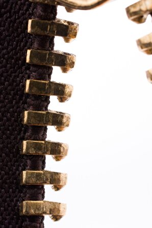Demir Dişli Çanta Fermuarı en 3 cm Gri