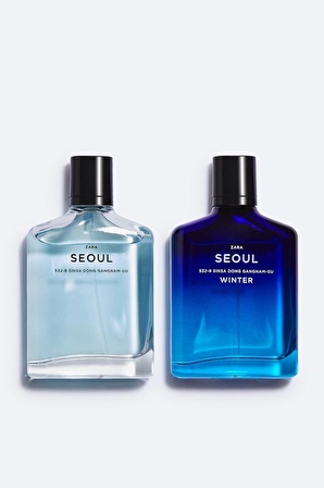 ZARA SEOUL EDT 100 ML + ZARA SEOUL WINTER EDT 100 ML