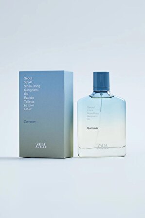 ZARA SEOUL 532-8 SINSA DONG GANGNAM-GU EDT SUMMER 100 ML (3.4 FL. OZ).