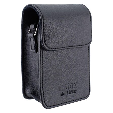 Instax mini LiPlay Hybrid Elegant Black Fotoğraf Makinesi Çantalı Hediye Seti 3