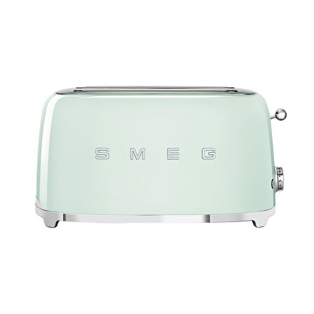 Smeg Pastel Yeşil Isı Ayarlı Kettle ve 2x4 Ekmek Kızartma Makinesi Seti