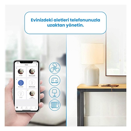 Meross Wi-Fi Uzaktan Kontrollü Akıllı 2li RGB LED Ampul Ve 2li Akım Korumalı Tekli Priz Seti