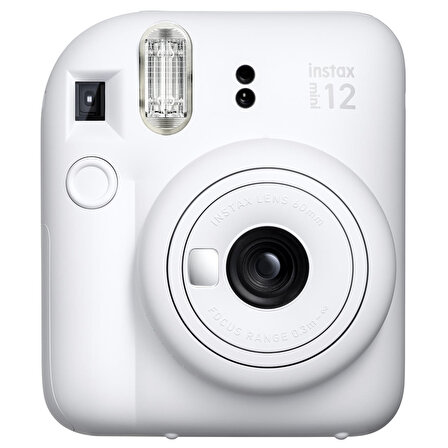 Instax mini 12 Beyaz Fotoğraf Makinesi ve 10'lu mini Film