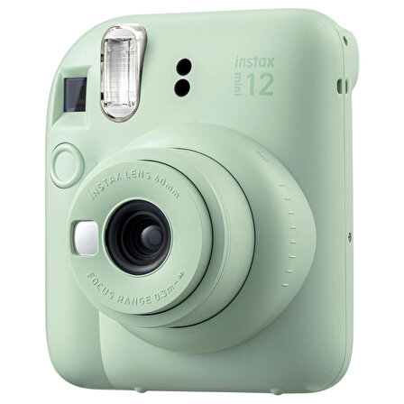 Instax mini 12 Yeşil Fotoğraf Makinesi ve 10'lu mini Film