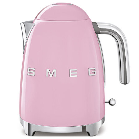 Smeg 50's Style Pembe Kettle - 1x2 Ekmek Kızartma Makinesi Ve Filtre Kahve Makine Seti