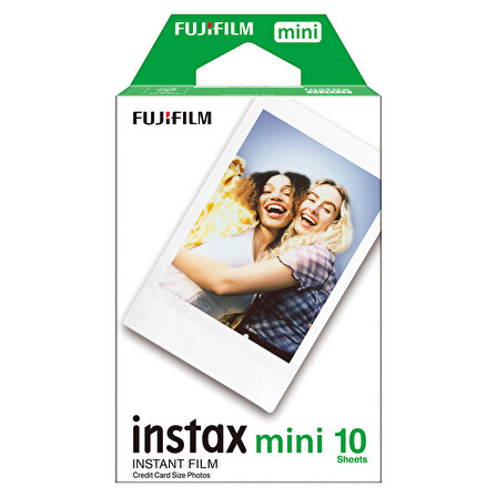 Instax mini 12 Yeşil Fotoğraf Makinesi-Çerçeve ve 10'lu mini Film Seti