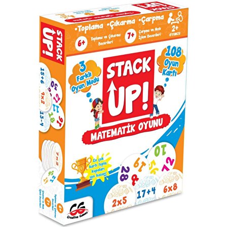 Stack Up! Eğitici Matematik Kutu Oyunu