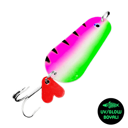 Fishack Fighter Turna/Levrek Kaşığı 28 gr Renk:4 (UV Boyalı)