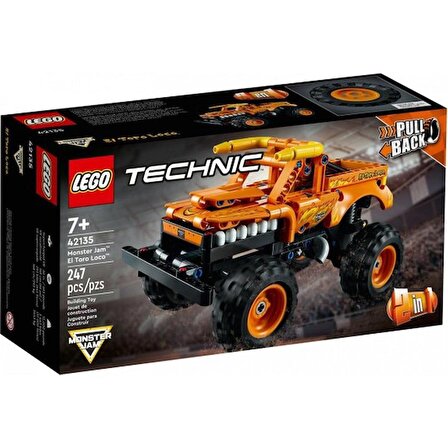 Lego 42135 Technic - Monster Jam™ El Toro Loco™, 247 Parça