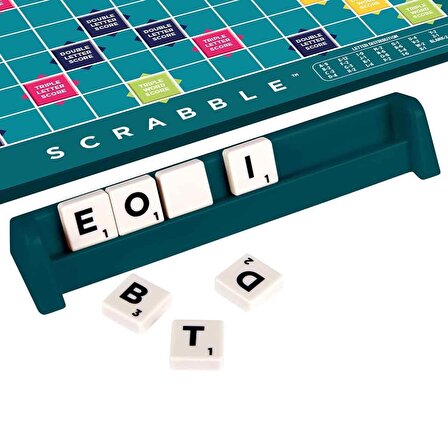 Scrabble Original İngilizce Y9592 Aile Kutu Kelime Oyunu