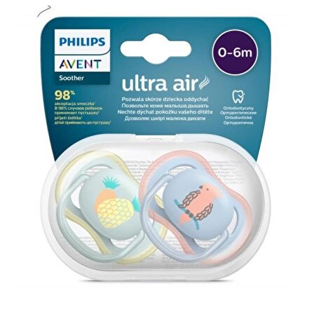 Philips Avent Ultra Air Emzik 0-6 Ay 2li Erkek