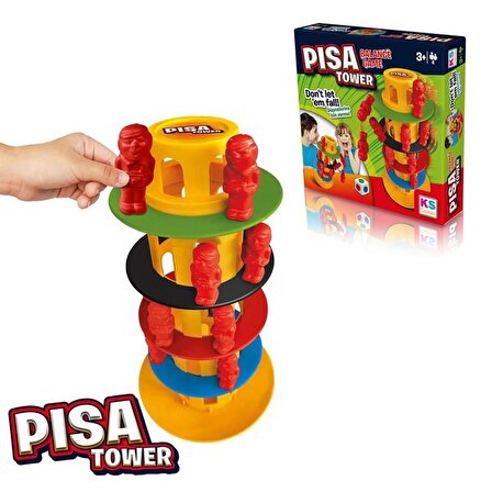 Ks  Games Pisa Tower Eğitici Kutu Oyunu