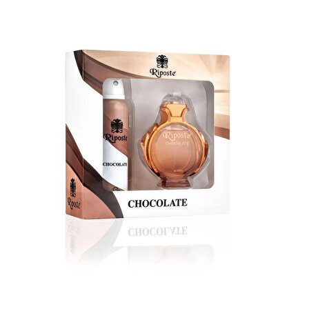 Riposte Kadın Parfüm & Deodorant Seti Chocolate For Women 100 Ml