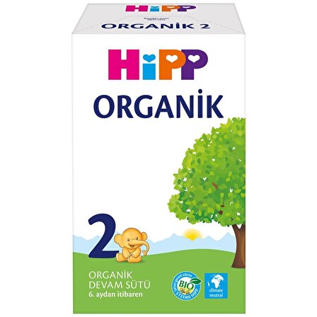 Hipp 2 Organik Devam Sütü 300gr