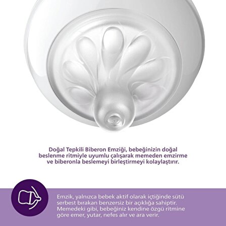 Philips Avent Doğal Tepkili Natural Response 2li Biberon Emziği 3No 1+ Ay