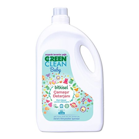 Green Clean Baby Bitkisel Çamaşır Deterjanı 2750ml
