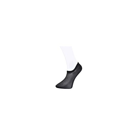Siyah Erkek Görünmez Çorap 3 çift