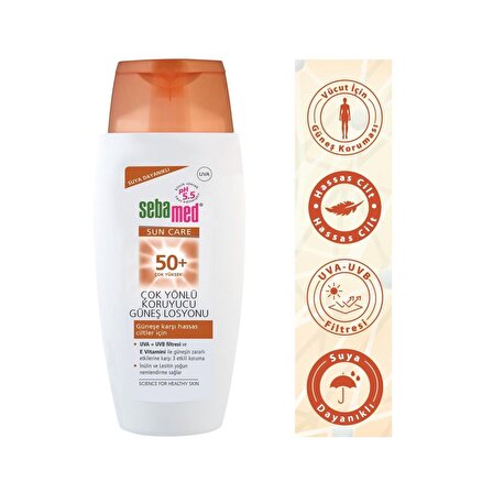 Sebamed Sun Çok Yönlü Koruyucu Güneş Losyonu SPF50 150ml