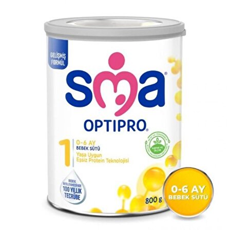 SMA Optipro Probiyotik 1 Bebek Devam Sütü 0-6 Ay 800gr