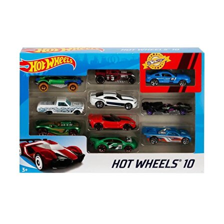 Hot Wheels Araba Seti 10lu 54886