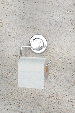 Vakumlu Banyo Aksesuarı 3 lü Set Havluluk + Tuvalet Kağıtlığı + 2 li Askı