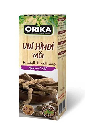 Udu Hindi Yağı 20 Ml.