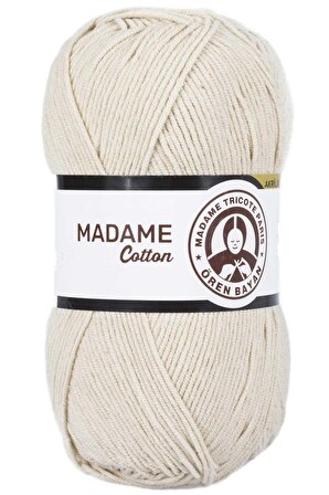 Madame Cotton El Örgü İpi Yünü 100 gr 005 Bej